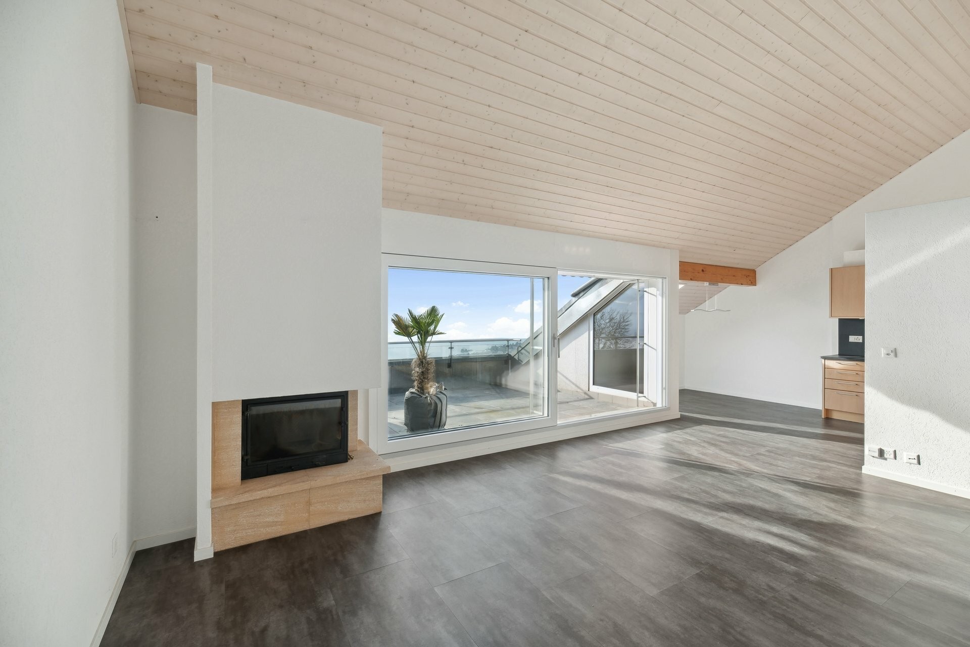 Appartement duplex avec vue imprenable sur lac et montagnes