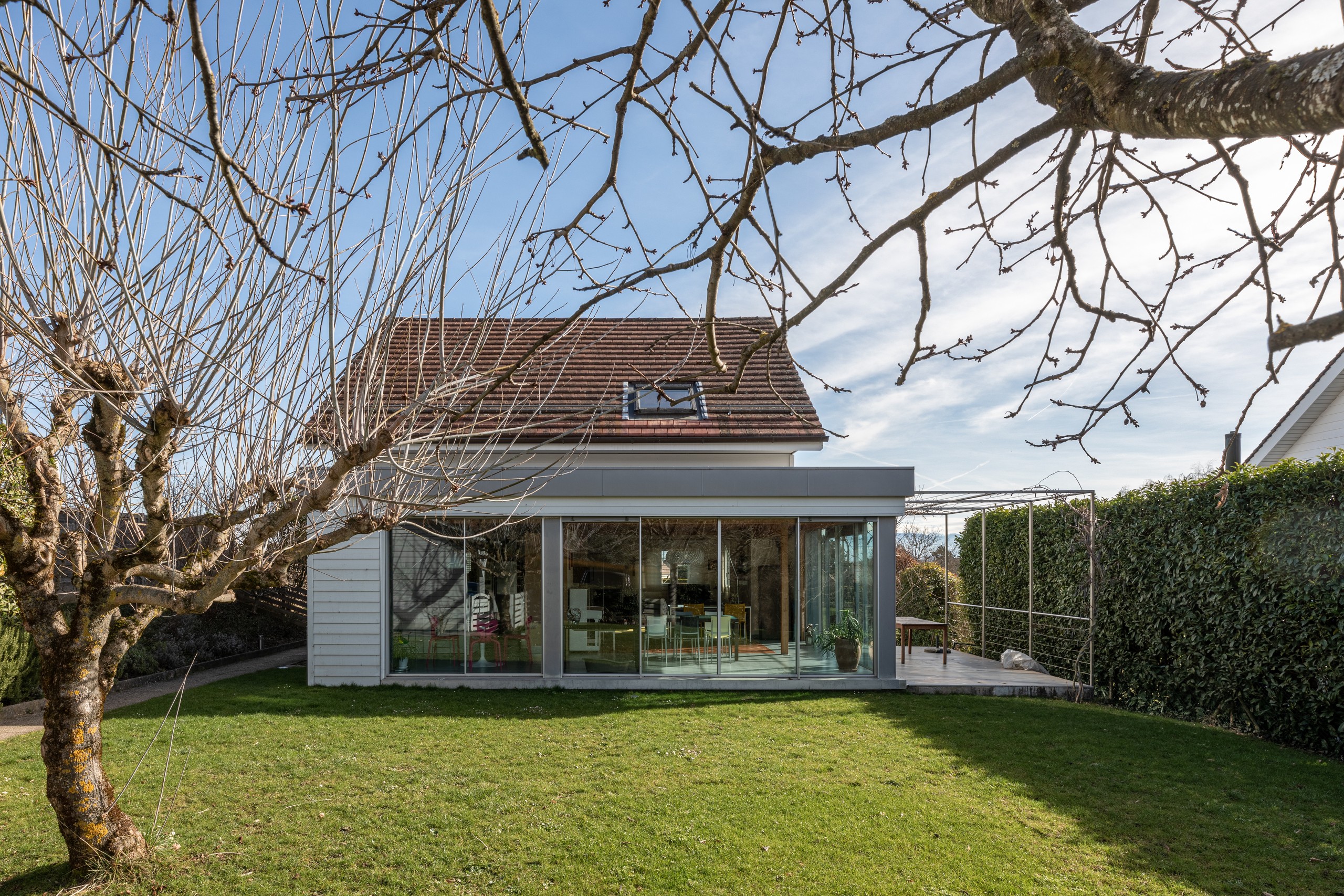 Maison familiale dans un cadre champêtre