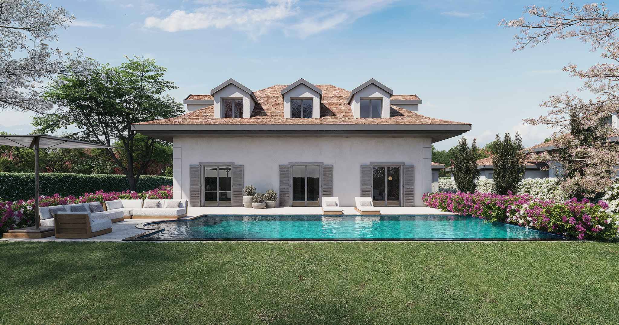 Villas de luxe en 2e ligne de lac - Villa A