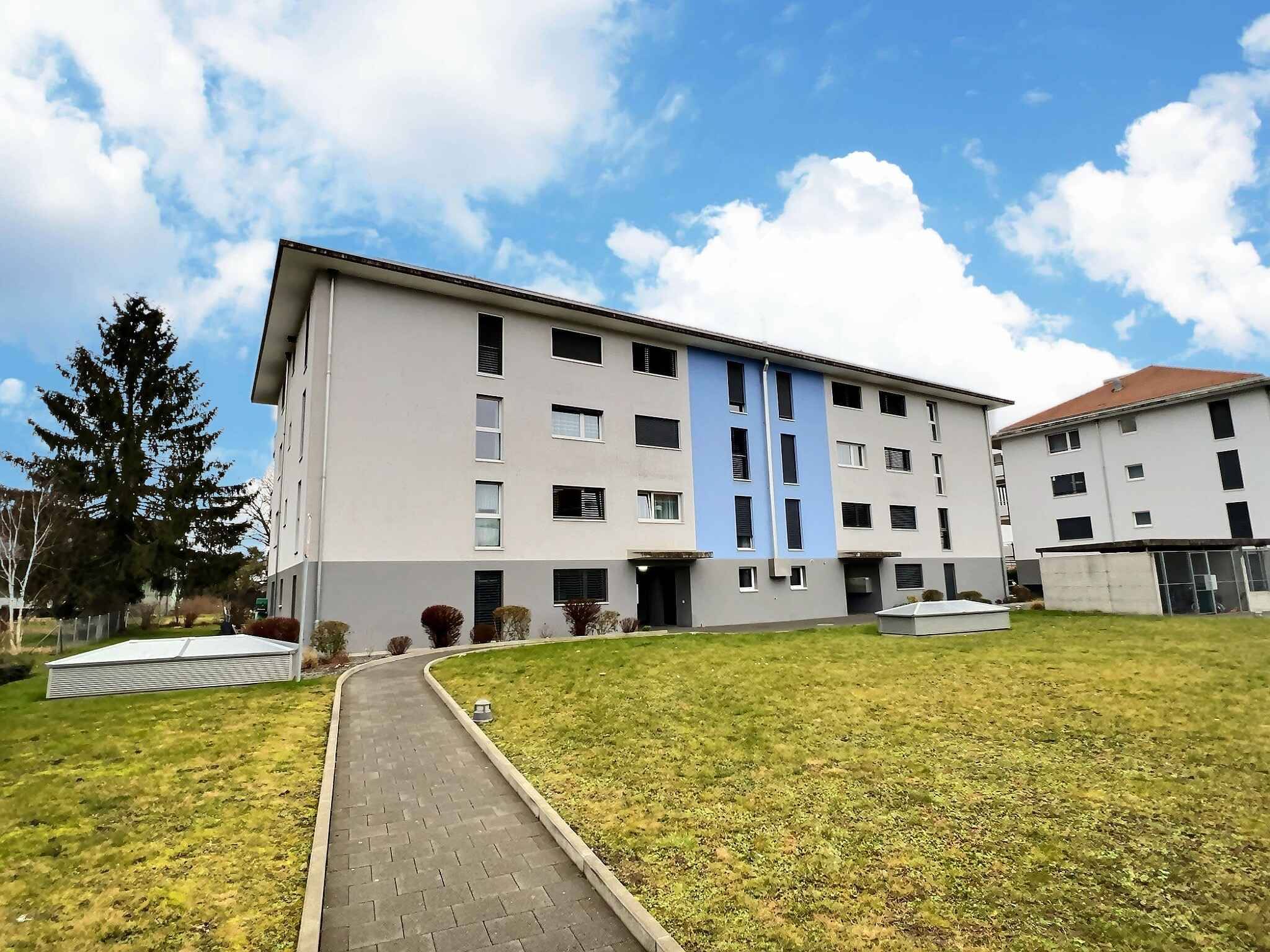 Superbe appartement de 3.5 pièces avec balcon, à côté de la gare CFF, vendu loué