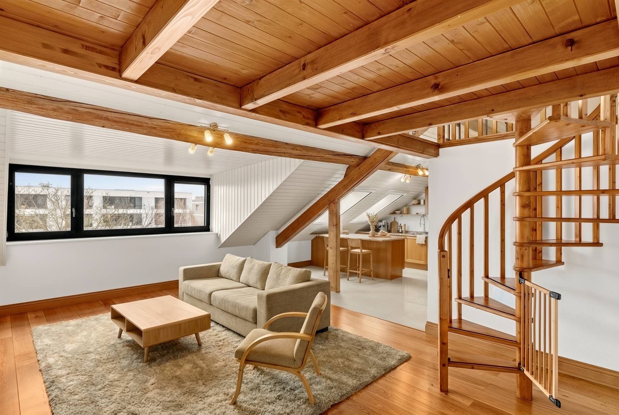 Appartement de caractère sous les toits – Meyrin centre