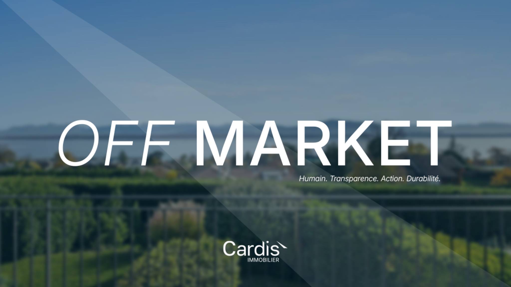 OFF MARKET - Appartement de standing en première ligne du lac à Pully