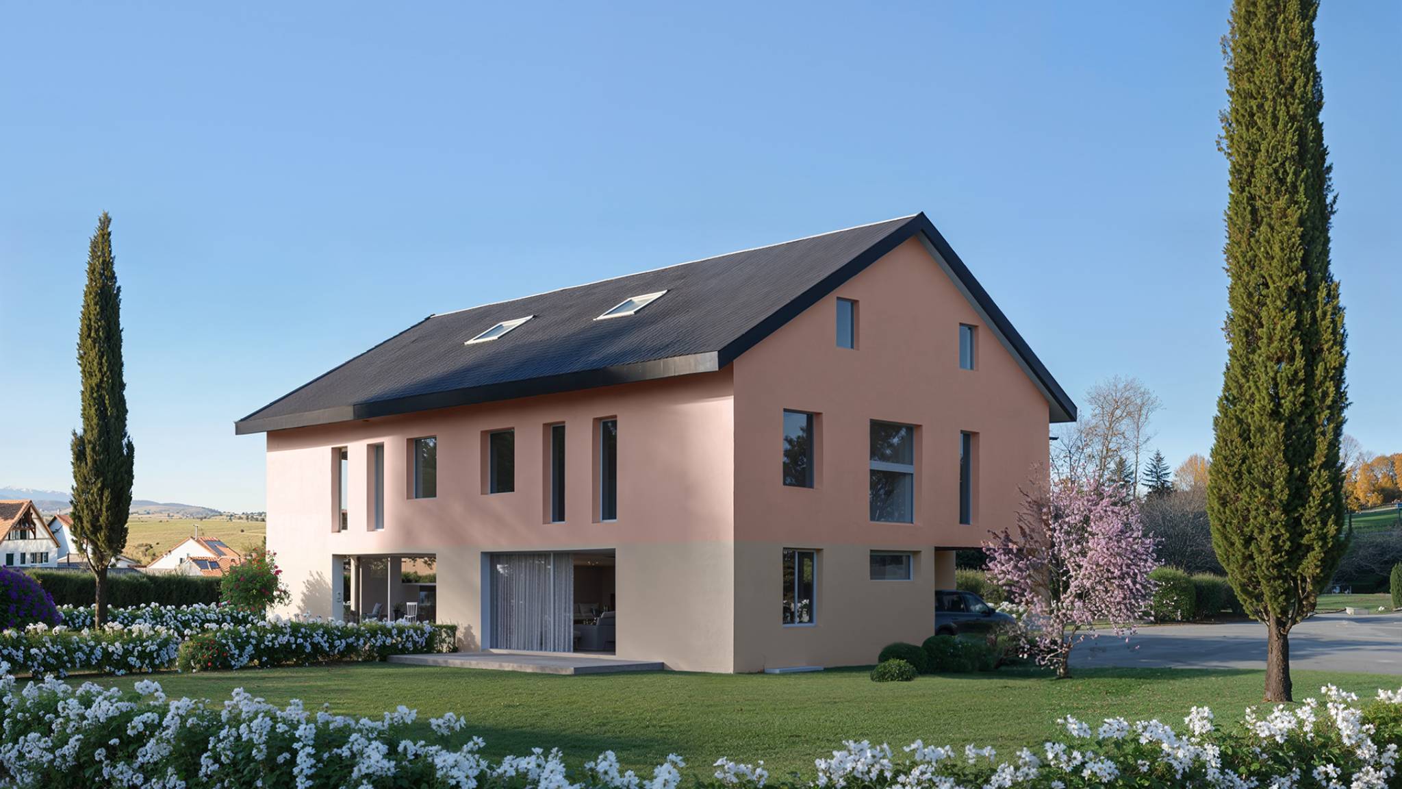 Villa jumelle neuve, idéale pour une famille