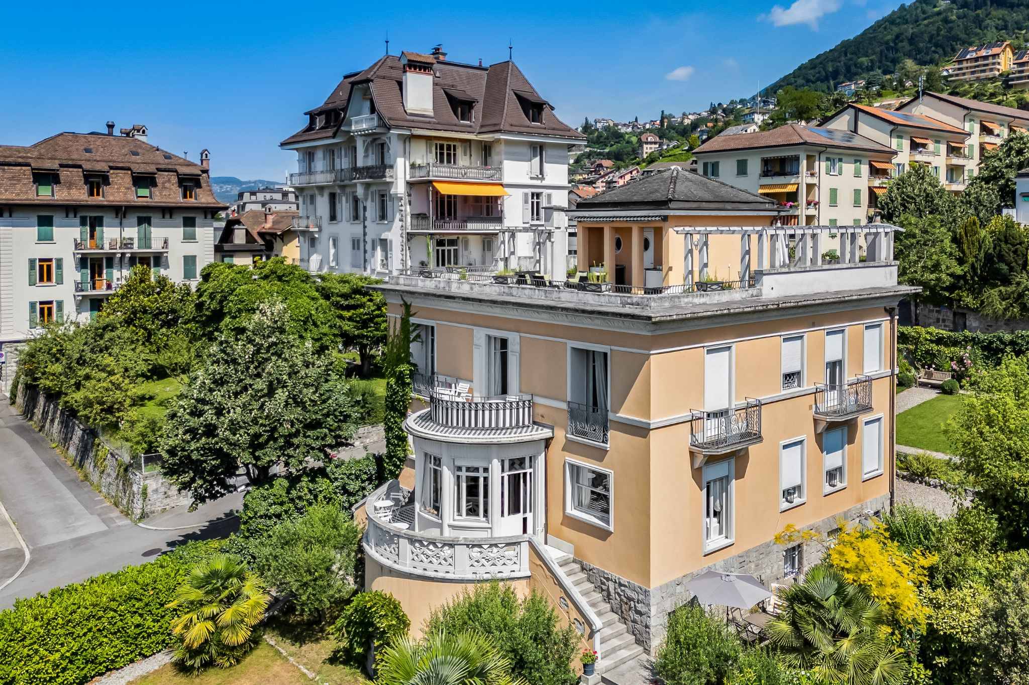 Villa historique avec vue exceptionnelle à Montreux
