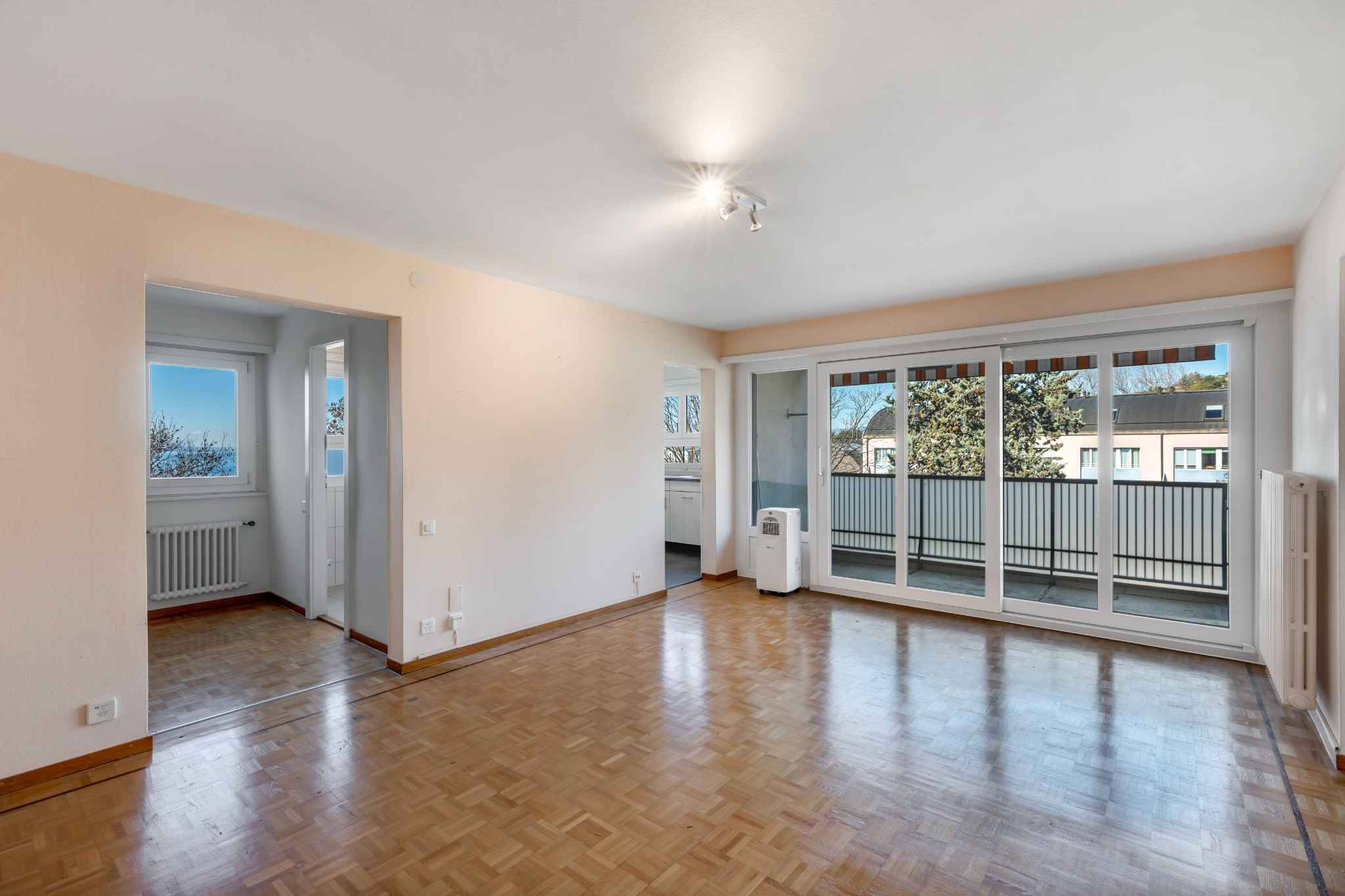 Proche de tout, 3.5 pièces avec spacieux séjour