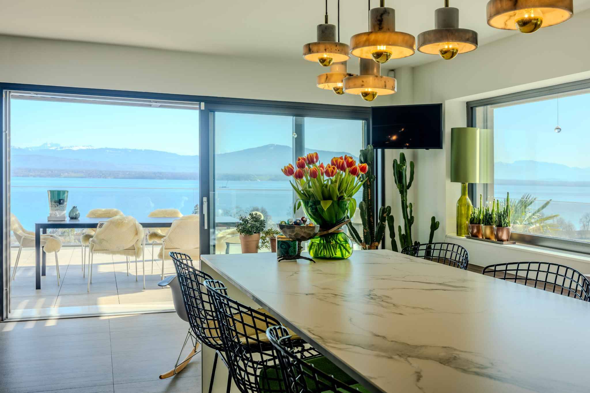 Villa d’exception avec vue spectaculaire sur le Léman