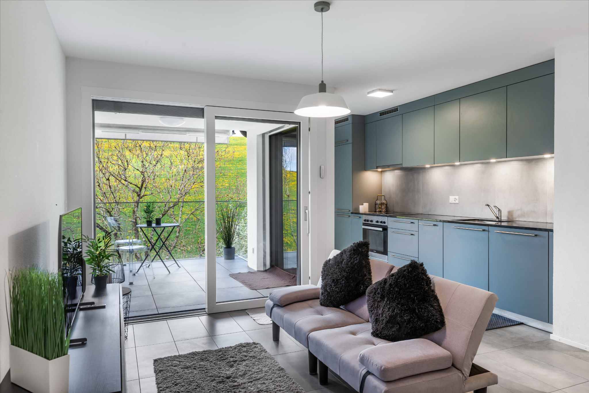 Appartement moderne de 2,5 pièces avec balcon