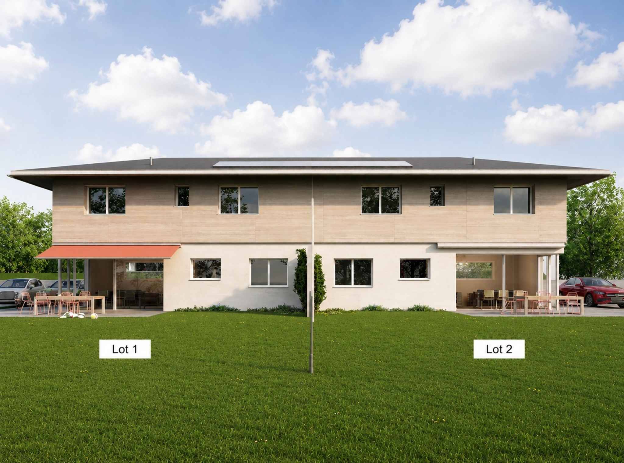 Projet de 4 villas dans un cadre privilégié - Lot 1