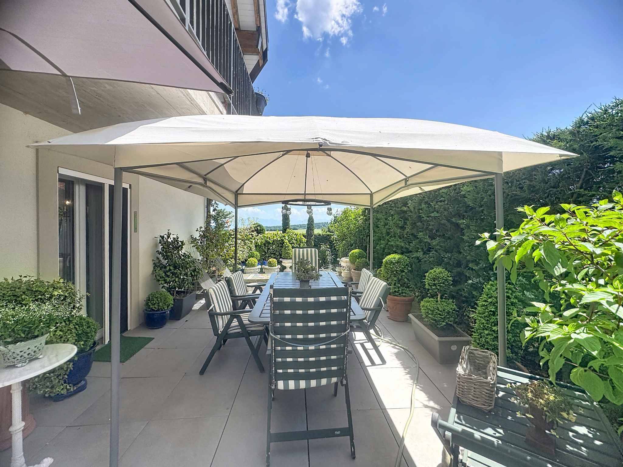 Magnifique appartement avec jardin à 15 minutes de Nyon 