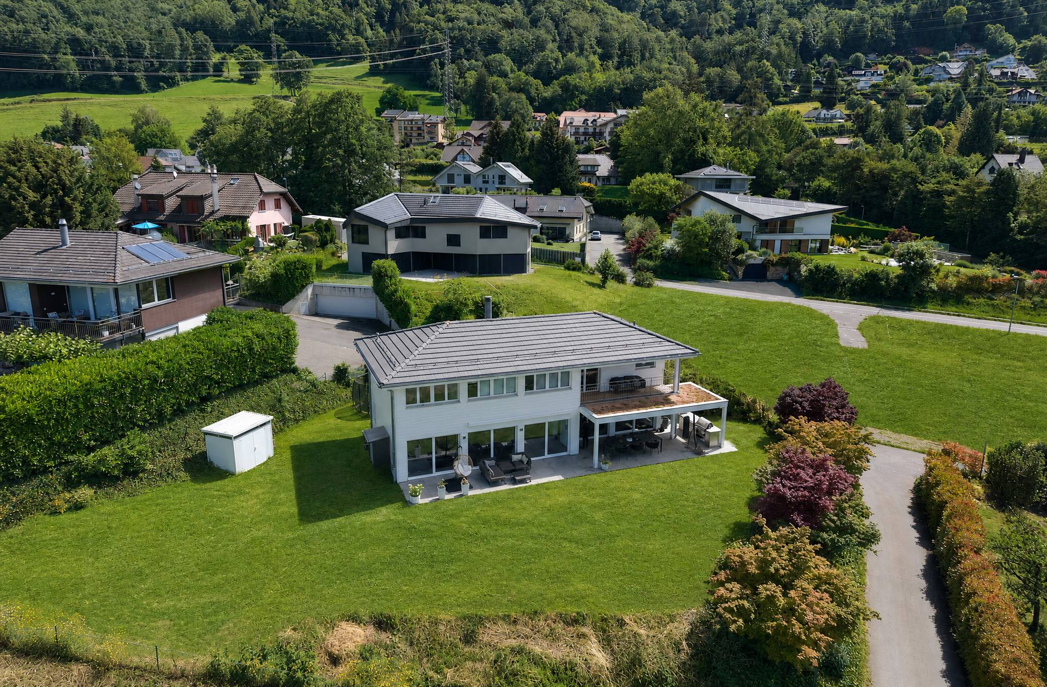 Villa individuelle avec panorama exceptionnel
