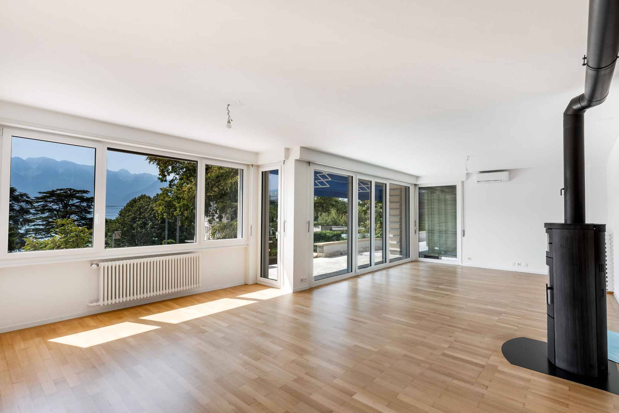 Aux portes de Vevey, 4.5 pièces avec terrasse et jardin