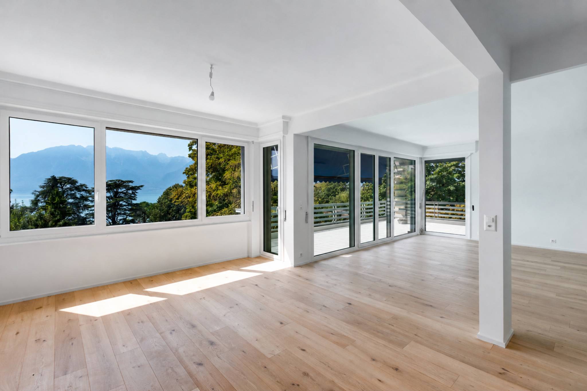 Spacieux appartement rénové avec jardin