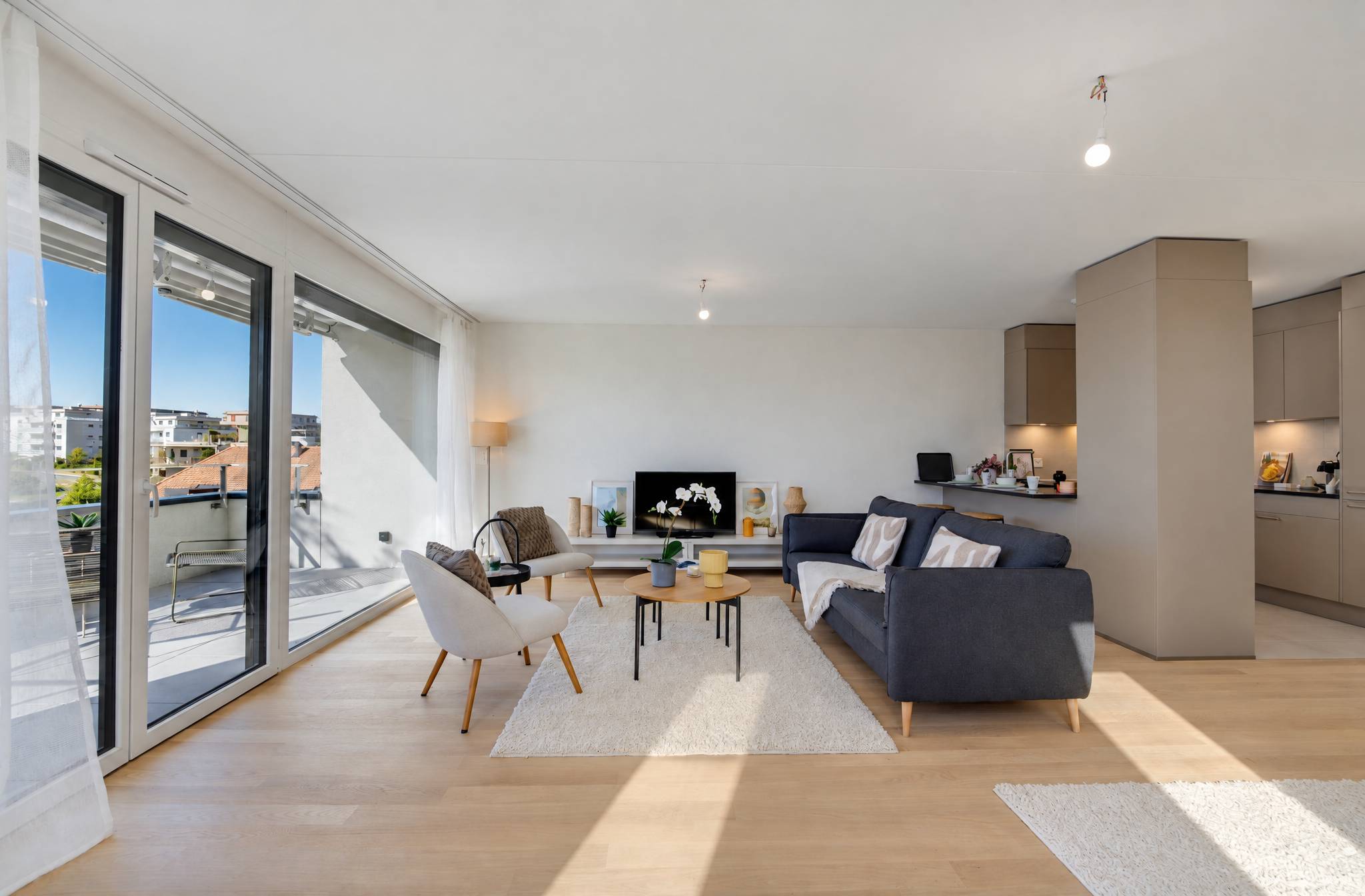 Spacieux duplex neuf au coeur du village