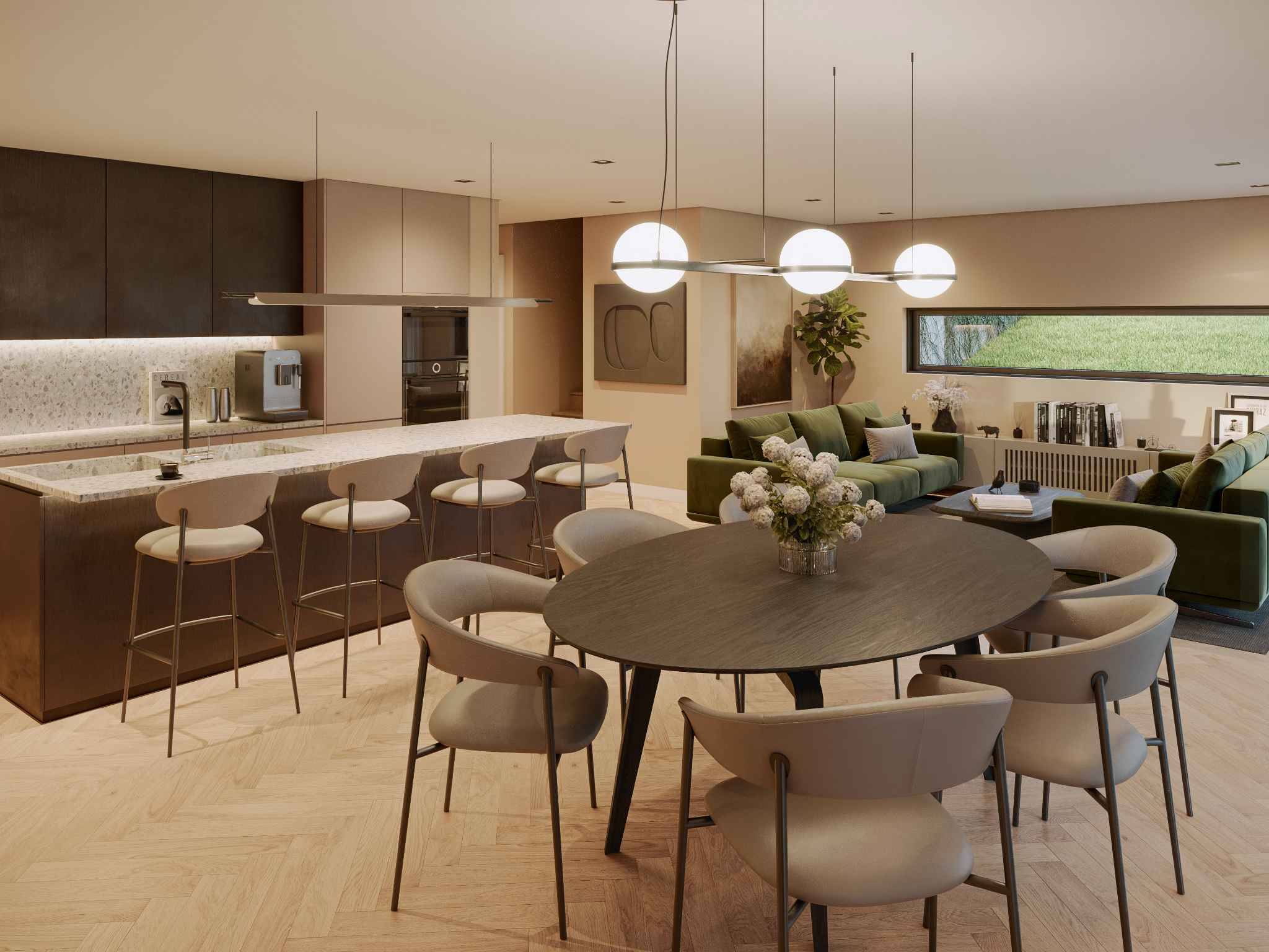 Villa jumelée neuve, idéale pour une famille