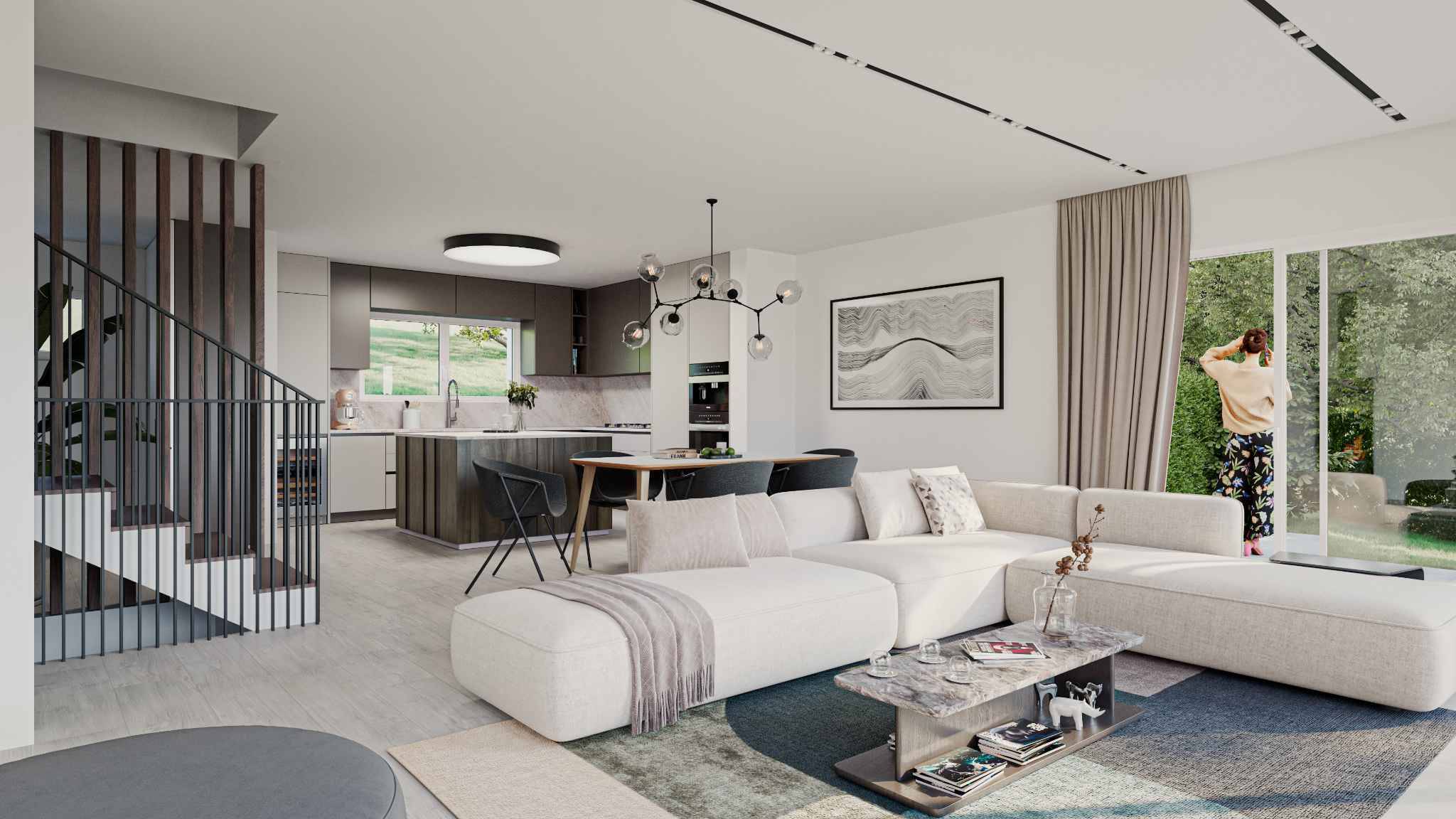 Quatre villas contemporaines au cœur d’un écrin de verdure - Lot 2