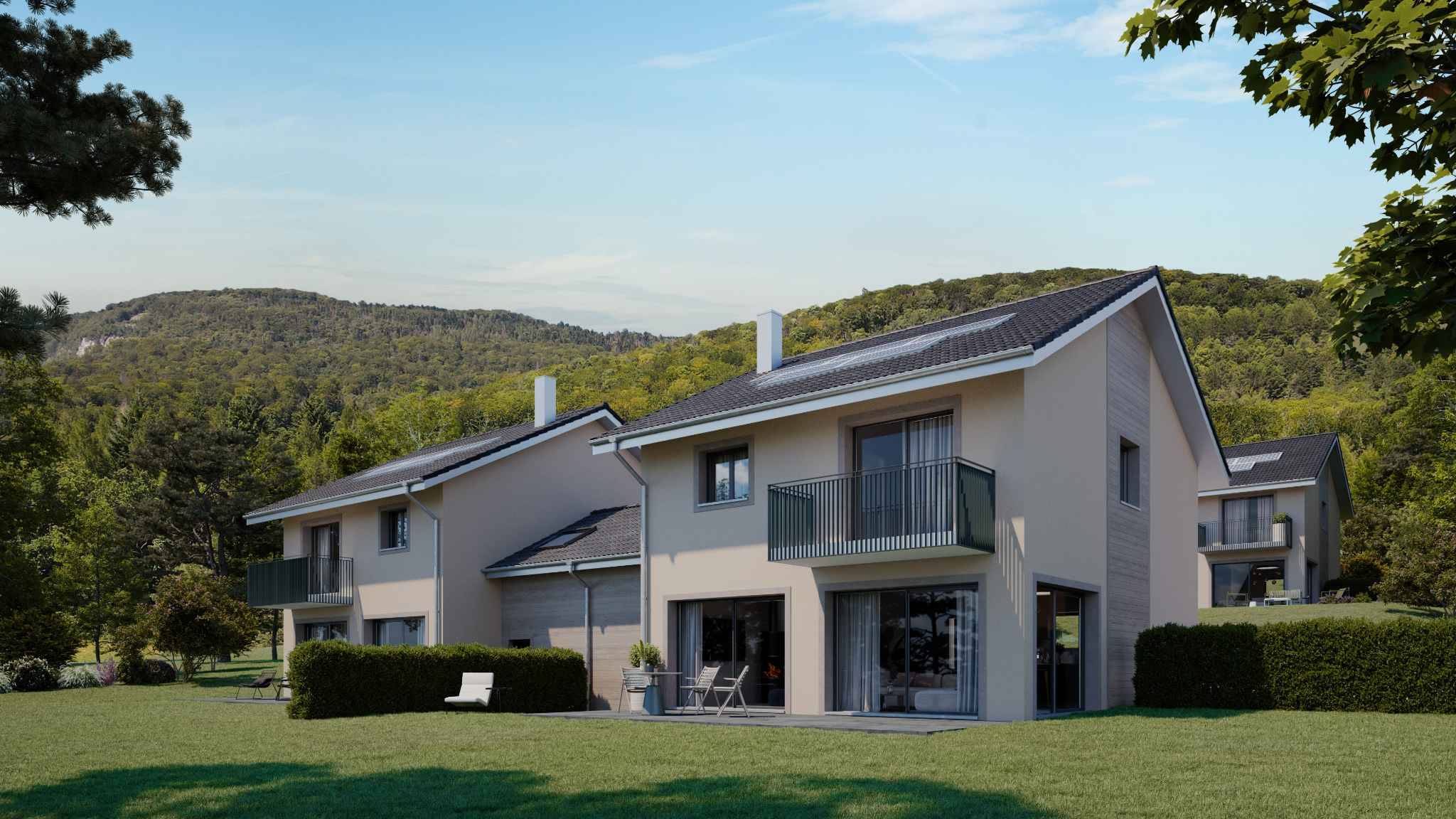 Quatre villas contemporaines au cœur d’un écrin de verdure - Lot 3