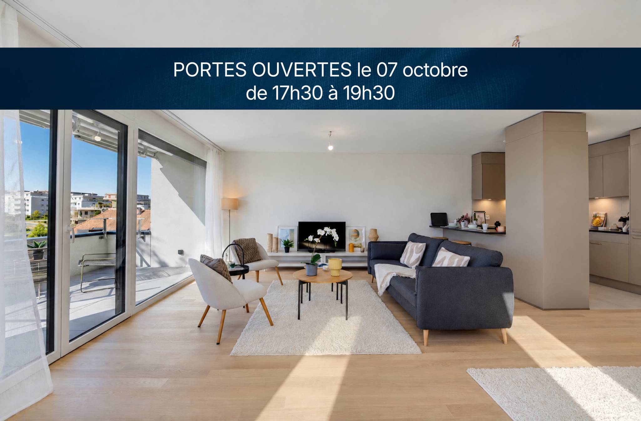 Spacieux duplex neuf au coeur du village