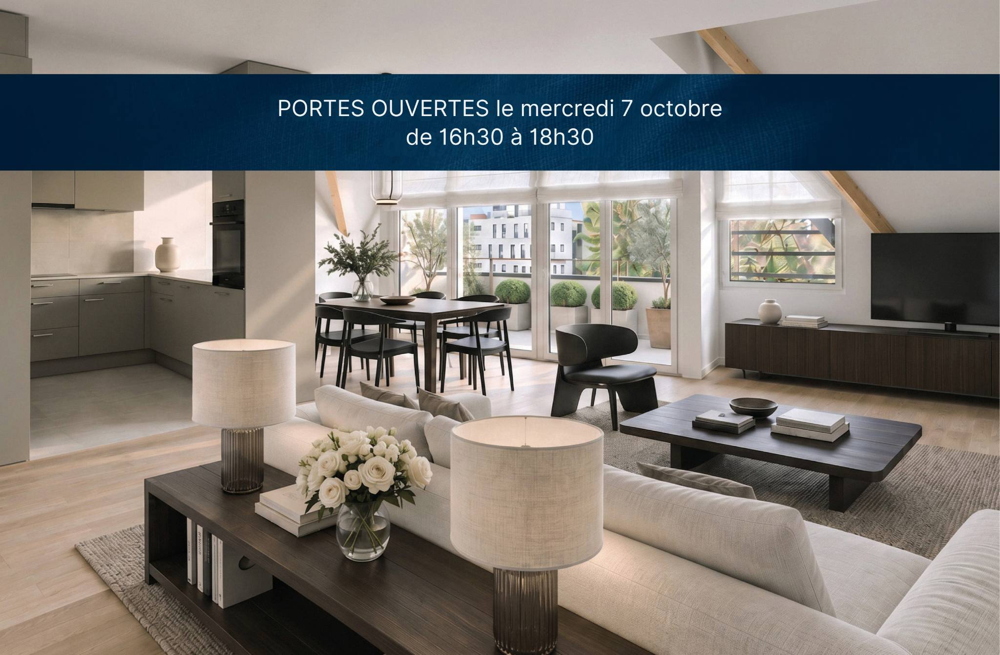 Spacieux séjour et belles chambres pour ce 5.5 pièces en duplex